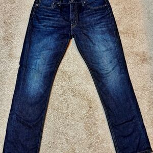 Men's Straight Fit Levi 511 Jeans in Deep Blue 36x32